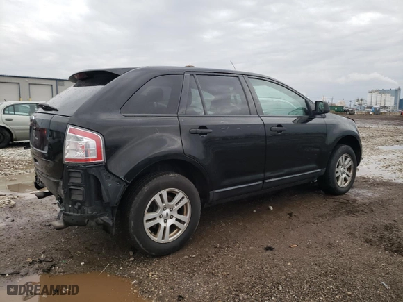 2008 Ford Edge SE with VIN 2FMDK36C18BB16361, listed as a Copart auction lot 47634485 with 158,225 mi miles and Salvage Title. Bid and sale history available at carsss.com. Image 3.
