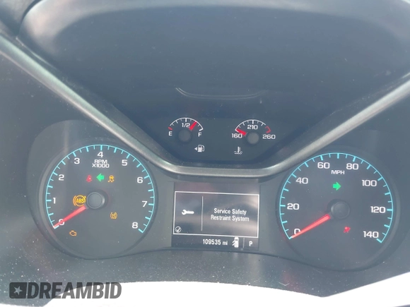 2019 Chevrolet Colorado 2WD Work Truck with VIN 1GCHSBEA3K1288703, listed as a IAAI auction lot 41975382 with 109,535 mi miles and . Bid and sale history available at DreamBid. Image 15.