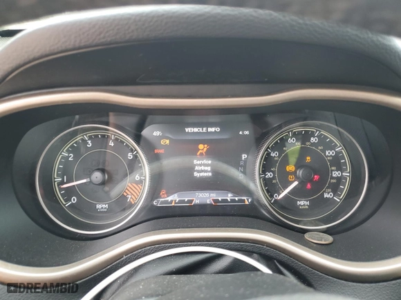 2014 Jeep Cherokee Limited with VIN 1C4PJMDB5EW272840, listed as a Copart auction lot 48986555 with 73,026 mi miles and Salvage Title. Bid and sale history available at carsss.com. Image 9.