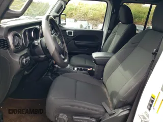 2021 Jeep Gladiator Sport S with VIN 1C6HJTAG9ML617423, listed as a Copart auction lot 56595205 with 13,250 mi miles and Salvage title. Bid and sale history available at DreamBid. Image 7.