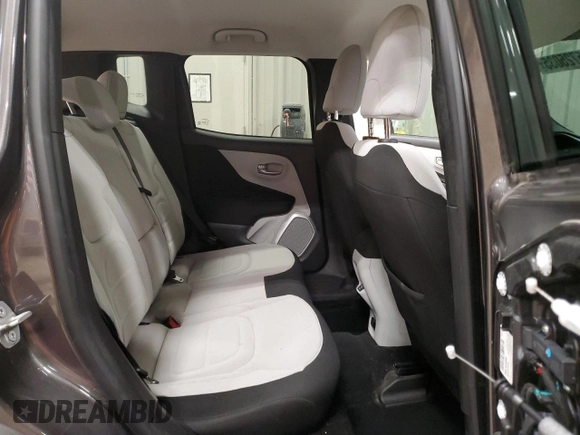 2018 Jeep Renegade Latitude z VIN ZACCJBBB8JPH66347, wystawiony jako Copart lot #55725035 z przebiegiem 65 166 mil mil oraz Szkoda całkowita • Salvage title. Historia ofert i sprzedaży dostępna na DreamBid. Obrazek 10.