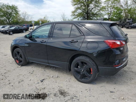 2020 Chevrolet Equinox LT z VIN 2GNAXVEX3L6124270, wystawiony jako Copart lot #53181565 z przebiegiem 43 230 mil mil oraz Szkoda całkowita • Salvage title. Historia ofert i sprzedaży dostępna na DreamBid. Obrazek 2.