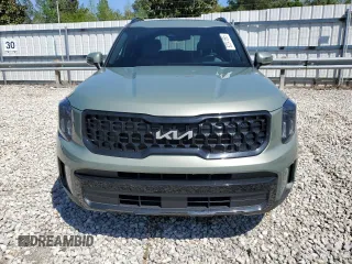 2024 Kia Telluride EX with VIN 5XYP3DGCXRG473232, listed as a Copart auction lot 52241595 with 14,757 mi miles and Salvage title. Bid and sale history available at DreamBid. Image 5.