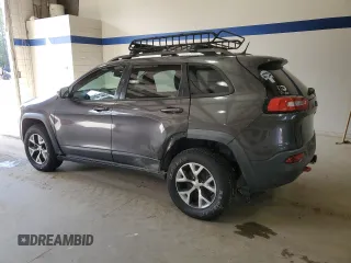 2014 Jeep Cherokee Trailhawk with VIN 1C4PJMBS6EW188531, listed as a Copart auction lot 50548105 with 108,081 mi miles and Salvage Title. Bid and sale history available at carsss.com. Image 2.