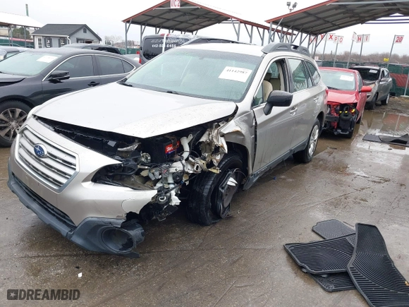 2016 Subaru Outback 2.5i with VIN 4S4BSAAC6G3203917, listed as a IAAI auction lot 41142987 with 159,555 mi miles. Bid and sale history available at carsss.com. Image 18.