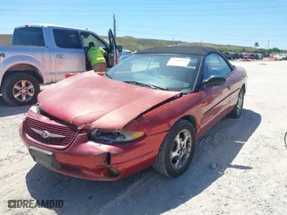 2000 Chrysler Sebring JXi with VIN 3C3EL55H4YT297057, listed as a IAAI auction lot 41848859 with 1 mi miles. Bid and sale history available at carsss.com. Image 2.
