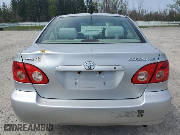 2007 Toyota Corolla CE with VIN 1NXBR32E37Z824789, listed as a Copart auction lot 54616885 with 145,922 mi miles and Clean Title. Bid and sale history available at carsss.com. Image 6.
