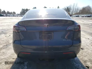 2023 Tesla Model Y Long Range with VIN 7SAYGDEE8PF889879, listed as a Copart auction lot 46115535 with 17,818 mi miles and Salvage Title. Bid and sale history available at DreamBid. Image 6.
