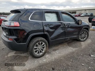 2019 Jeep Cherokee Latitude Plus with VIN 1C4PJMLBXKD214974, listed as a Copart auction lot 49877595 with 120,979 mi miles and Salvage title. Bid and sale history available at DreamBid. Image 3.