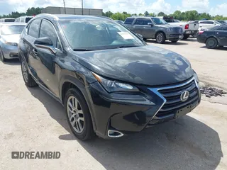 2015 Lexus NX 200t with VIN JTJYARBZ8F2003593, listed as a IAAI auction lot 42577517 with 117,965 mi miles and . Bid and sale history available at DreamBid. Image 1.