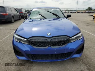 2021 BMW 3 Series M340i xDrive with VIN 3MW5U9J07M8B90157, listed as a Copart auction lot 57823394 with 0 mi miles and Salvage Title. Bid and sale history available at carsss.com. Image 5.