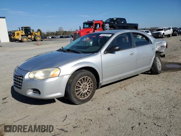 2005 Chrysler Sebring with VIN 1C3EL46X95N598855, listed as a Copart auction lot 43482905 with 210,250 mi miles and Salvage title. Bid and sale history available at DreamBid. Image 1.