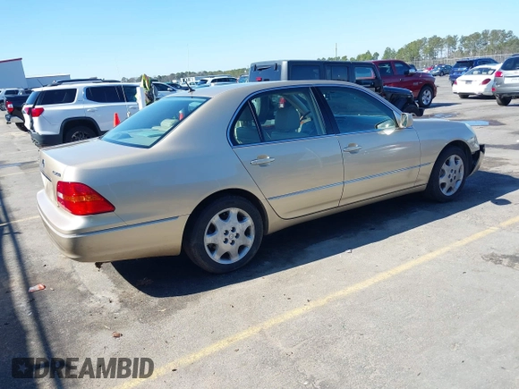 2003 Lexus LS 430 with VIN JTHBN30FX30099123, listed as a IAAI auction lot 41469324 with 170,104 mi miles and . Bid and sale history available at DreamBid. Image 4.