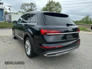 2021 Audi Q7 Premium Plus with VIN WA1LJAF70MD013666, listed as a Copart auction lot 57488155 with 85,068 mi miles and Clean title. Bid and sale history available at DreamBid. Image 3.