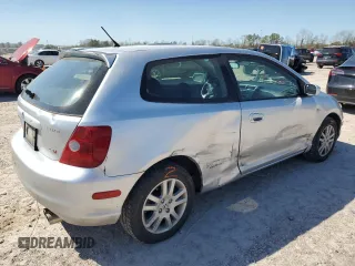 2003 Honda Civic Si with VIN SHHEP33543U400366, listed as a Copart auction lot 46257835 with 42,865 mi miles and Salvage Title. Bid and sale history available at DreamBid. Image 3.