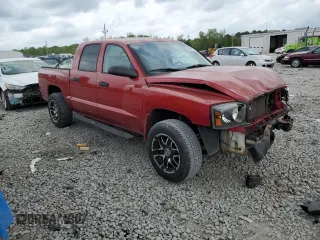 2006 Dodge Dakota ST with VIN 1D7HE28K66S509857, listed as a Copart auction lot 63910594 with 216,921 mi miles and Salvage Title. Bid and sale history available at carsss.com. Image 4.