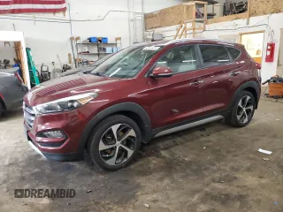 2017 Hyundai Tucson Limited z VIN KM8J3CA28HU339649, wystawiony jako Copart lot #50157025 z przebiegiem 87 102 mil mil oraz Tytuł czysty. Historia ofert i sprzedaży dostępna na DreamBid. Obrazek 1.