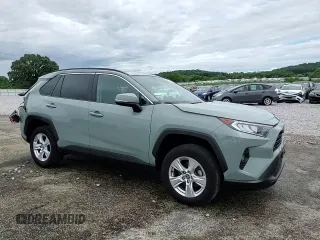 2021 Toyota RAV4 XLE with VIN 2T3P1RFVXMW239608, listed as a Copart auction lot 61794525 with 48,665 mi miles and Salvage title. Bid and sale history available at DreamBid. Image 14.