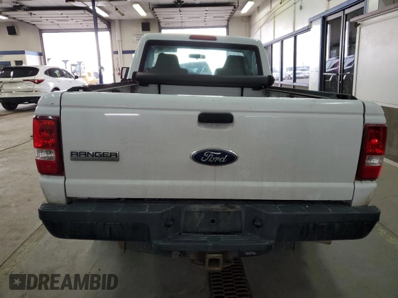 2009 Ford Ranger XL with VIN 1FTYR10D99PA25405, listed as a Copart auction lot 51997415 with 70,553 mi miles and Salvage Title. Bid and sale history available at DreamBid. Image 6.