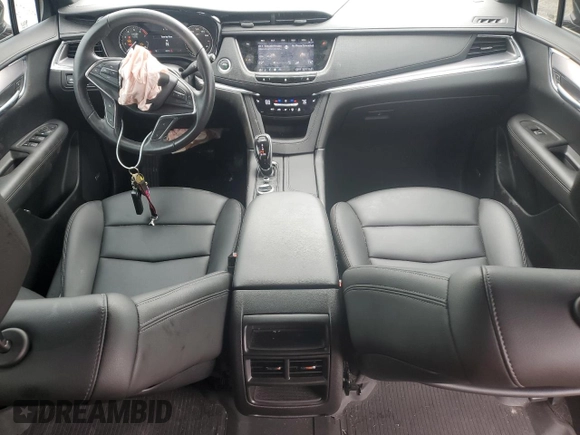 2021 Cadillac XT5 FWD Luxury with VIN 1GYKNAR46MZ120144, listed as a Copart auction lot 85758424 with 39,471 mi miles and Salvage Title. Bid and sale history available at carsss.com. Image 8.