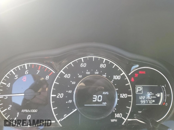 2016 Nissan Note SV with VIN 3N1CE2CP5GL397188, listed as a Copart auction lot 48573765 with 122,192 mi miles and Salvage Title. Bid and sale history available at DreamBid. Image 9.