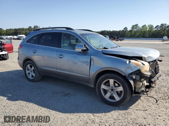 2007 Hyundai Veracruz GLS with VIN KM8NU13C27U006547, listed as a Copart auction lot 51938075 with 292,134 mi miles and Salvage Title. Bid and sale history available at DreamBid. Image 4.