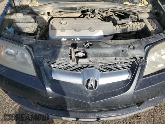 2004 Acura MDX Touring Pkg with VIN 2HNYD18654H514301, listed as a Copart auction lot 48808425 with 202,422 mi miles and Salvage Title. Bid and sale history available at carsss.com. Image 12.