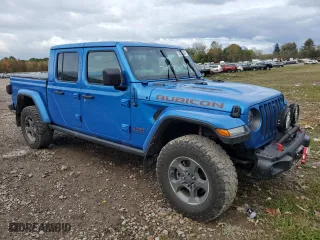 2020 Jeep Gladiator Rubicon with VIN 1C6JJTBG4LL205778, listed as a Copart auction lot 72032593 with 34,937 mi miles. Bid and sale history available at carsss.com. Image 4.