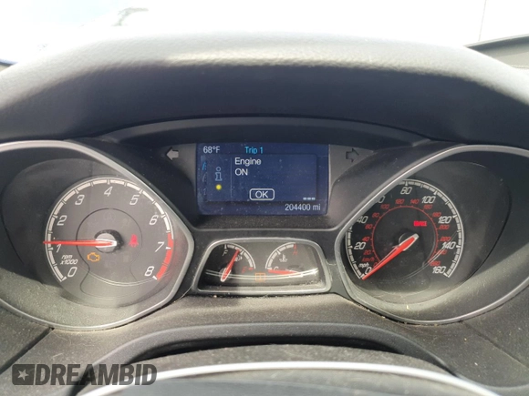 2014 Ford Focus ST with VIN 1FADP3L92EL207235, listed as a Copart auction lot 49650505 with 204,400 mi miles and Clean Title. Bid and sale history available at carsss.com. Image 9.