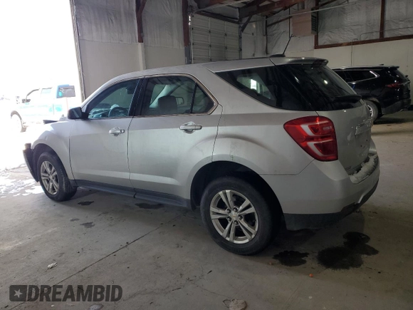 2016 Chevrolet Equinox LS with VIN 2GNALBEK6G1164716, listed as a Copart auction lot 87789005 with Not Provided miles and Salvage Title. Bid and sale history available at carsss.com. Image 2.