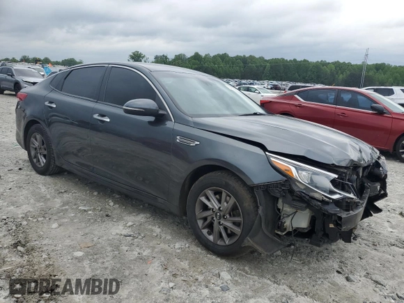 2020 Kia Optima LX with VIN 5XXGT4L32LG418503, listed as a Copart auction lot 54530305 with 198,593 mi miles and Salvage title. Bid and sale history available at DreamBid. Image 4.