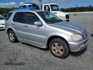 2005 Mercedes-Benz M-Class 3.7L with VIN 4JGAB57E25A535129, listed as a Copart auction lot 76950894 with 0 mi miles and Salvage Title. Bid and sale history available at carsss.com. Image 4.