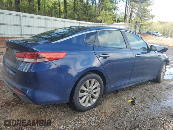 2016 Kia Optima LX with VIN 5XXGT4L36GG060991, listed as a Copart auction lot 52752375 with 106,169 mi miles and Salvage Title. Bid and sale history available at carsss.com. Image 3.