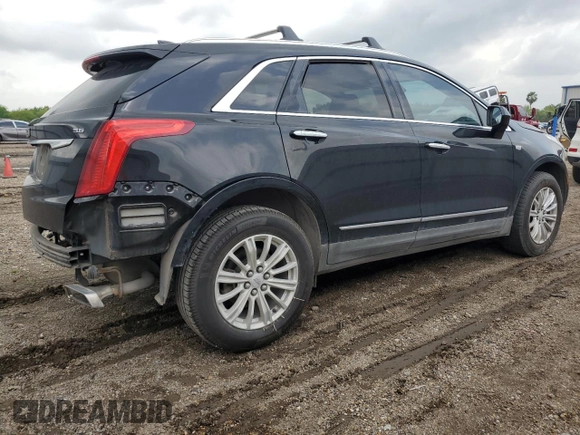 2017 Cadillac XT5 FWD with VIN 1GYKNARS9HZ237365, listed as a Copart auction lot 54190955 with 89,722 mi miles and Salvage Title. Bid and sale history available at DreamBid. Image 3.
