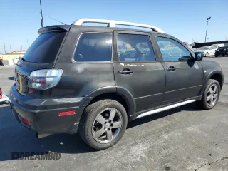 2006 Mitsubishi Outlander SE with VIN JA4LX41F06U016181, listed as a Copart auction lot 75138614 with 148,211 mi miles and Salvage Title. Bid and sale history available at carsss.com. Image 3.