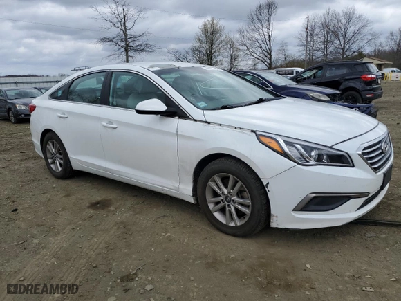 2017 Hyundai Sonata 2.4L with VIN 5NPE24AFXHH571763, listed as a Copart auction lot 51277335 with 167,476 mi miles and Clean Title. Bid and sale history available at carsss.com. Image 4.