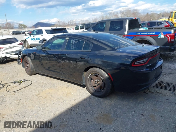 2021 Dodge Charger Police with VIN 2C3CDXAT1MH684680, listed as a IAAI auction lot 41618450 with Not provided miles and . Bid and sale history available at DreamBid. Image 3.