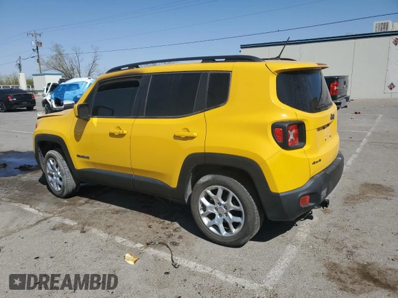 2017 Jeep Renegade Latitude с VIN ZACCJBBB0HPG41742, выставлен на аукционе Copart как лот 52352005 с пробегом Не указан миль и Списание • Salvage title. История ставок и продаж доступна на DreamBid. Изображение 2.