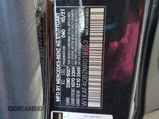 2022 Mercedes-Benz C 300 with VIN W1KAF4GB2NR018963, listed as a Copart auction lot 63814915 with Not provided miles and Clean title. Bid and sale history available at DreamBid. Image 13.