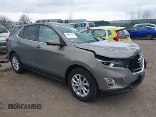 2018 Chevrolet Equinox LT with VIN 3GNAXJEV0JS646411, listed as a IAAI auction lot 41867395 with 119,704 mi miles. Bid and sale history available at carsss.com. Image 1.