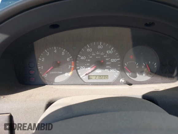 2000 Mazda 626 LX z VIN 1YVGF22CXY5123930, wystawiony jako IAAI lot #40712369 z przebiegiem 210 234 mil mil oraz . Historia ofert i sprzedaży dostępna na DreamBid. Obrazek 7.