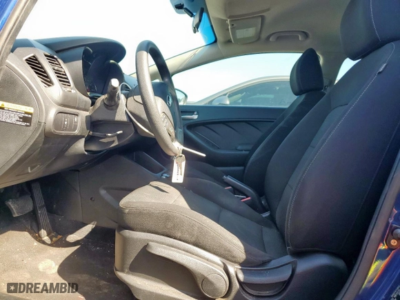 2018 Kia Forte LX with VIN 3KPFK4A76JE189026, listed as a Copart auction lot 50197595 with 32,855 mi miles and Salvage Title. Bid and sale history available at carsss.com. Image 7.