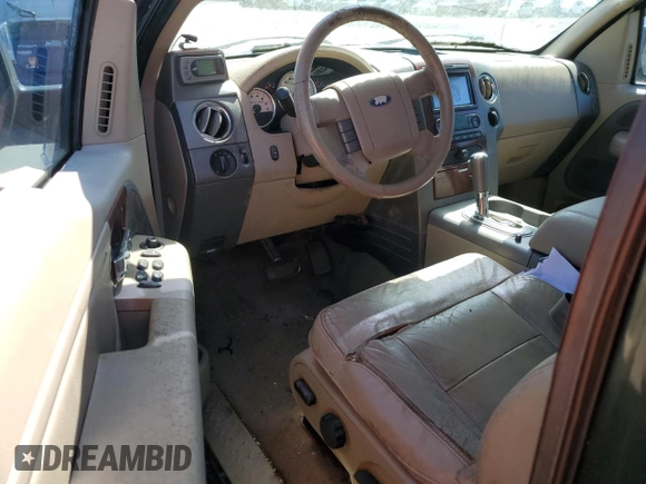 2005 Ford F-150 XLT with VIN 1FTPX14565NB51117, listed as a Copart auction lot 53329725 with 0 mi miles and Clean Title. Bid and sale history available at carsss.com. Image 8.