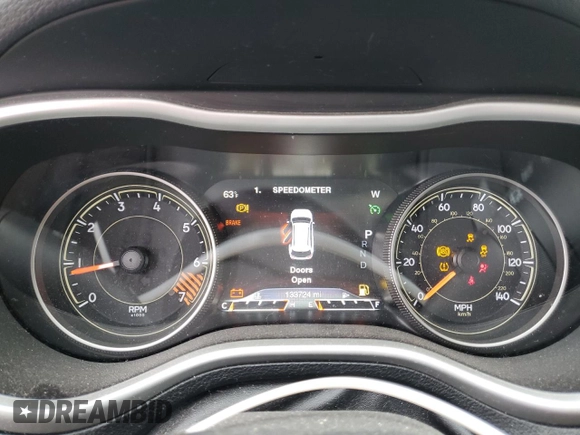 2015 Jeep Cherokee Trailhawk с VIN 1C4PJMBB5FW615179, выставлен на аукционе Copart как лот 54600985 с пробегом 133 724 миль миль и Списание • Salvage title. История ставок и продаж доступна на DreamBid. Изображение 9.