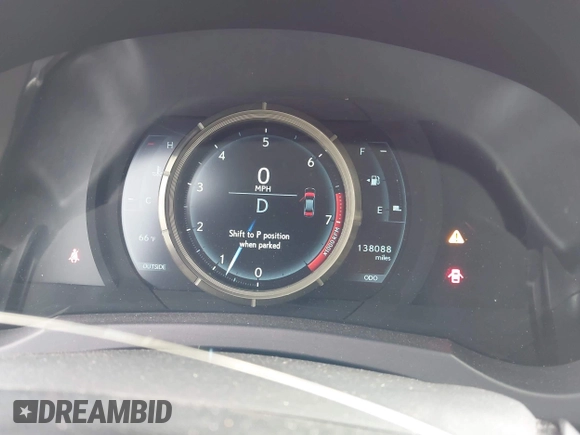 2016 Lexus IS 300/350 with VIN JTHCM1D26G5002396, listed as a IAAI auction lot 42552077 with 138,088 mi miles and . Bid and sale history available at DreamBid. Image 7.