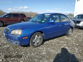 2004 Hyundai Elantra GLS z VIN KMHDN46D44U819950, wystawiony jako Copart lot #51485005 z przebiegiem 163 700 mil mil oraz Szkoda całkowita • Salvage title. Historia ofert i sprzedaży dostępna na DreamBid. Obrazek 1.