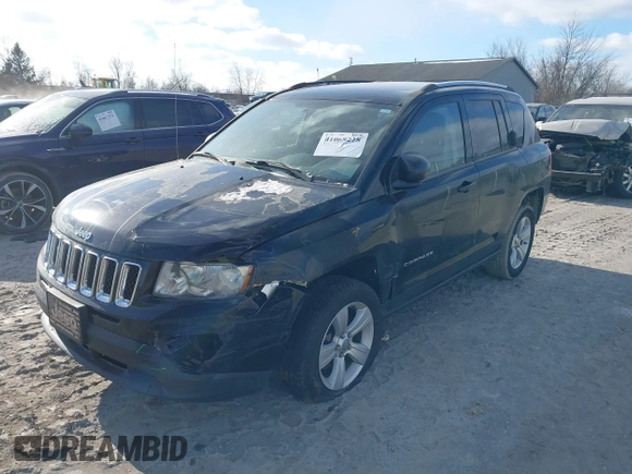 2013 Jeep Compass Sport with VIN 1C4NJCBB2DD250650, listed as a IAAI auction lot 41068228 with 148,549 mi miles. Bid and sale history available at carsss.com. Image 17.
