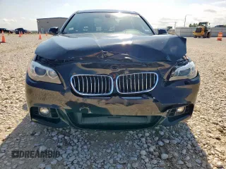 2015 BMW 5 Series 528i with VIN WBA5A5C59FD520199, listed as a Copart auction lot 59214725 with 116,914 mi miles and Salvage title. Bid and sale history available at DreamBid. Image 5.