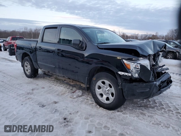 2023 Nissan Titan SV с VIN 1N6AA1EC2PN102310, выставлен на аукционе Copart как лот 46082955 с пробегом 17 400 миль миль и Списание • Salvage title. История ставок и продаж доступна на DreamBid. Изображение 4.