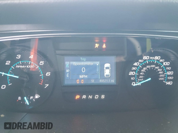 2018 Ford Taurus SEL with VIN 1FAHP2E87JG132650, listed as a Copart auction lot 46523765 with 89,571 mi miles and Clean Title. Bid and sale history available at DreamBid. Image 9.